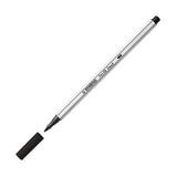 Stabilo Pen 68 Pinsel 46 - Schwarz - afbeelding 3