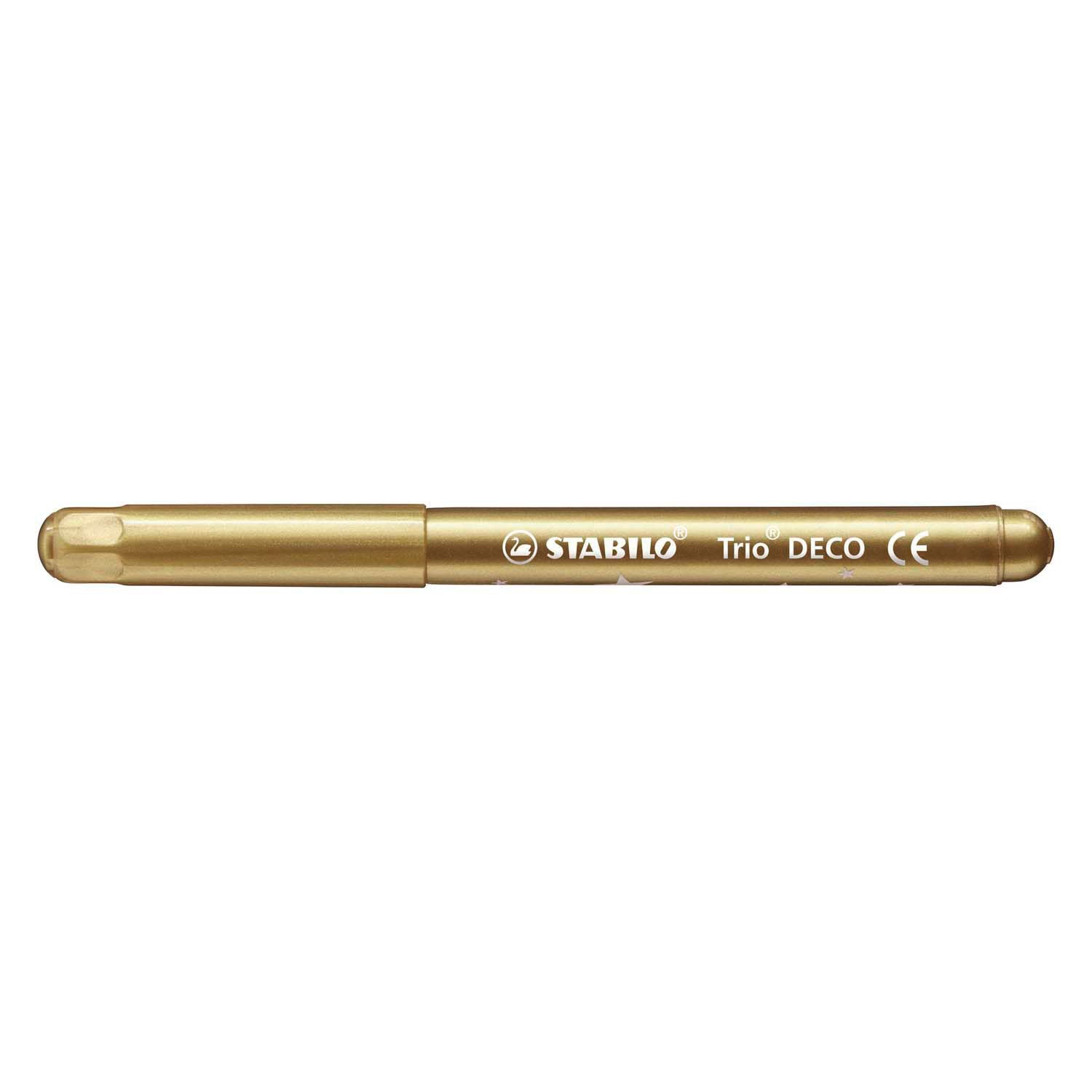 Stabilo Trio Deco Metallic Felt -Tip Pens 8st.