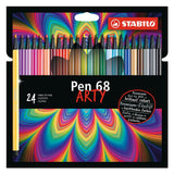 Stabilo Pen 68 Arty Filz -Tip Stifte 24 Stücke - afbeelding 2