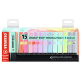 Stabilo Boss Original -Deskset Pastell, 15st. - afbeelding 1