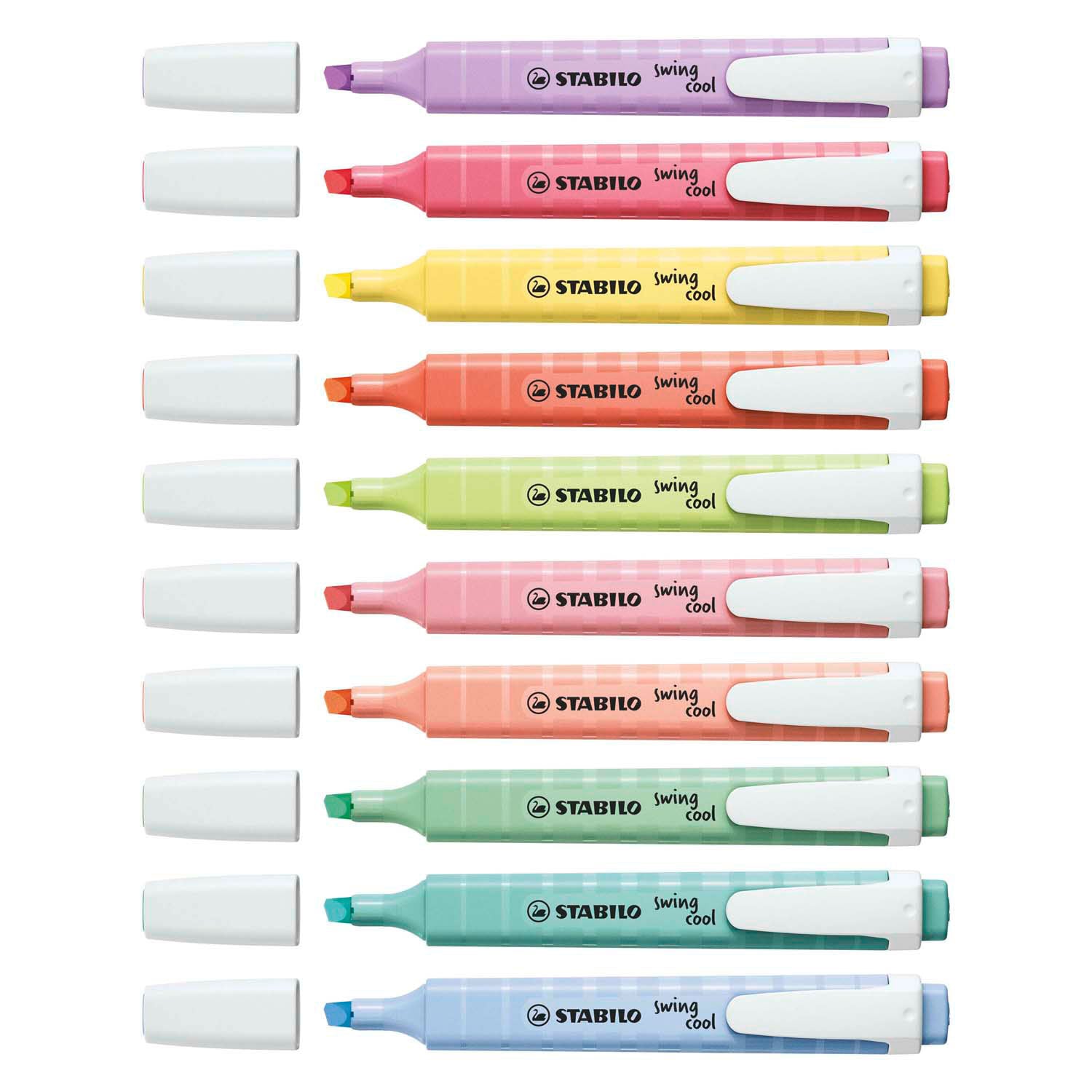 Stabilo Swing Cool Pastell Marker, 8st.