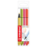 Stabilo Pointmax Fineliners Pastell, 4st. - afbeelding 1