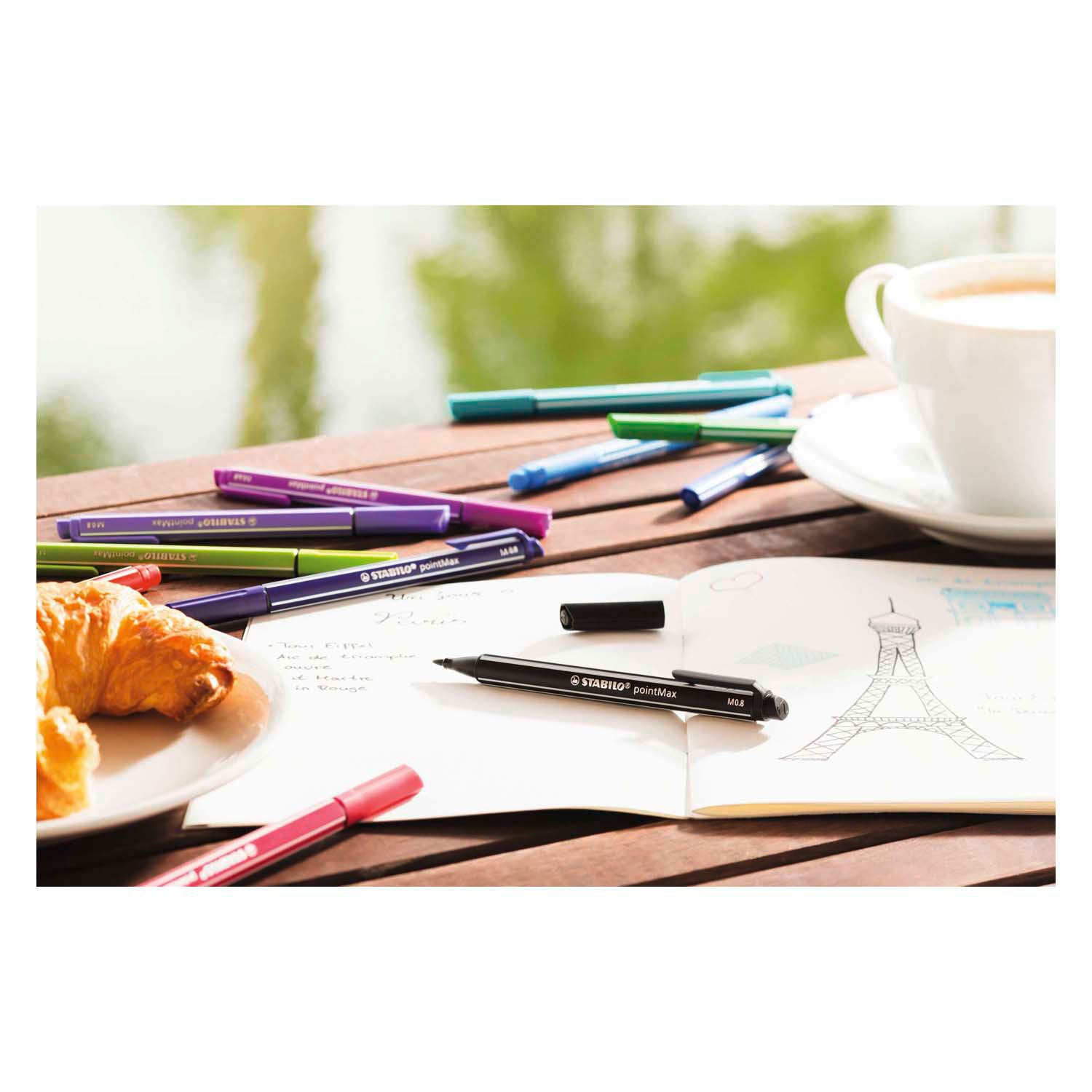 Stabilo Pointmax Fineliners, 18.