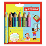 Stabilo Woody 3in1 Duo mit einem Bleistift schärfer, 7dlg. - afbeelding 1