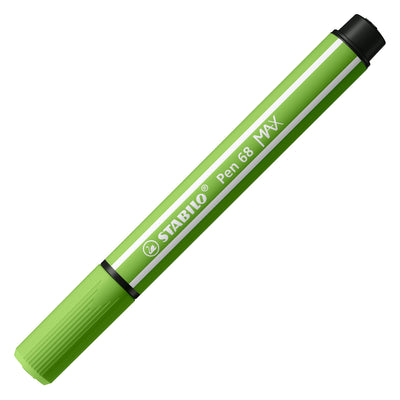 Stabilo Pen 68 Max Filz -Tip Stift mit dickem Meißelpunkt hellgrün