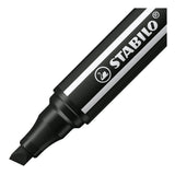 Stabilo Pen 68 Max Filz -Tip -Stift mit dickem Meißelpunkt schwarz - afbeelding 2