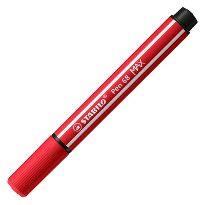 Stabilo Pen 68 Max Filz -Tip -Stift mit dickem Meißelpunkt karminrot rot