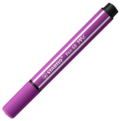 Stabilo Pen 68 Max Filz -Tip -Stift mit einem dicken Meißelpunkt Lilac