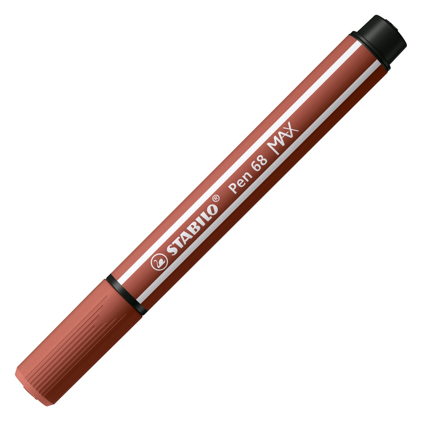 Stabilo Pen 68 Max Filz -Tip -Stift mit einem dicken Meißelpunkt Sienna