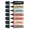 Stabilo Boss Original Marker Set 8 Stücke Naturecolors