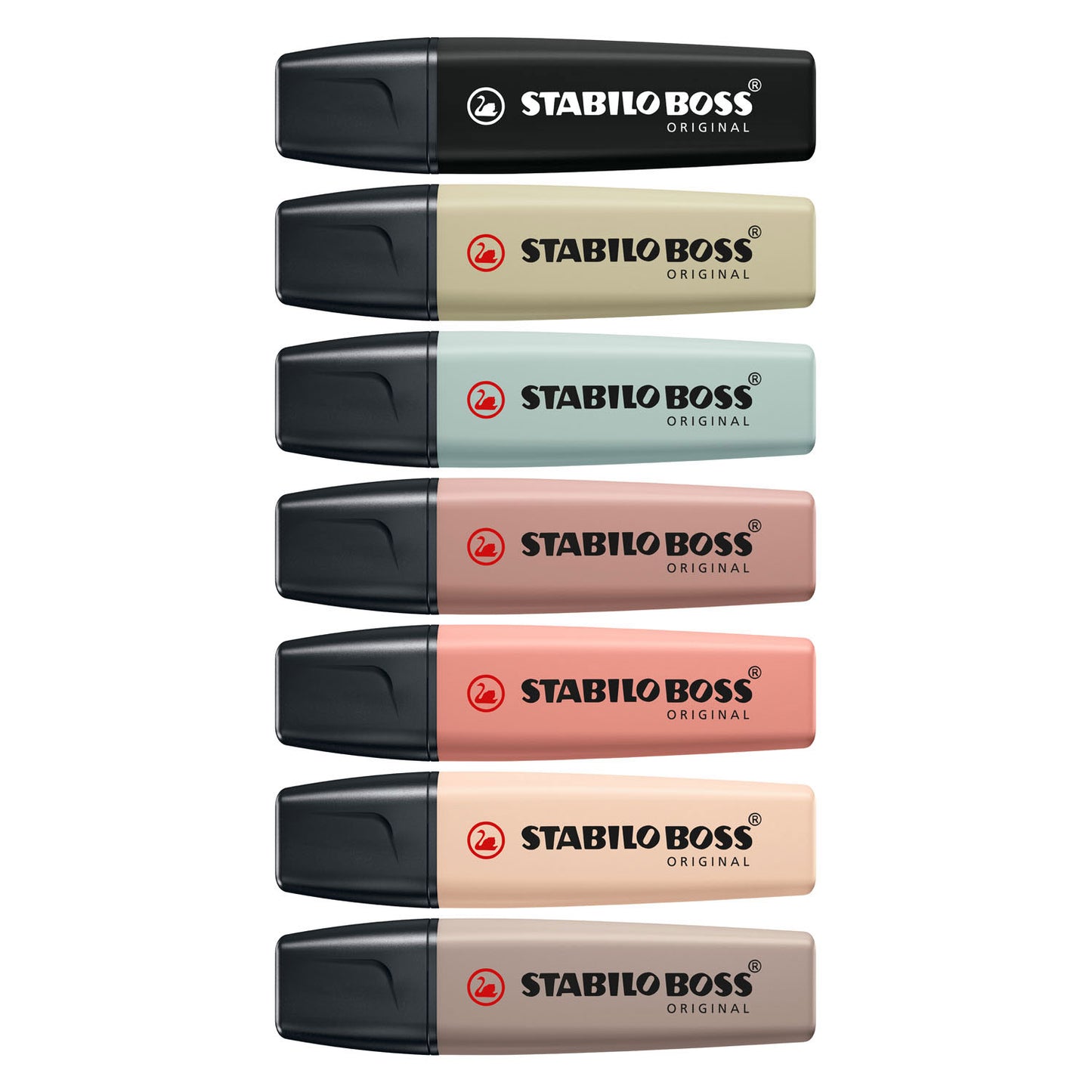 Stabilo Boss Original Marker Set 8 Stücke Naturecolors