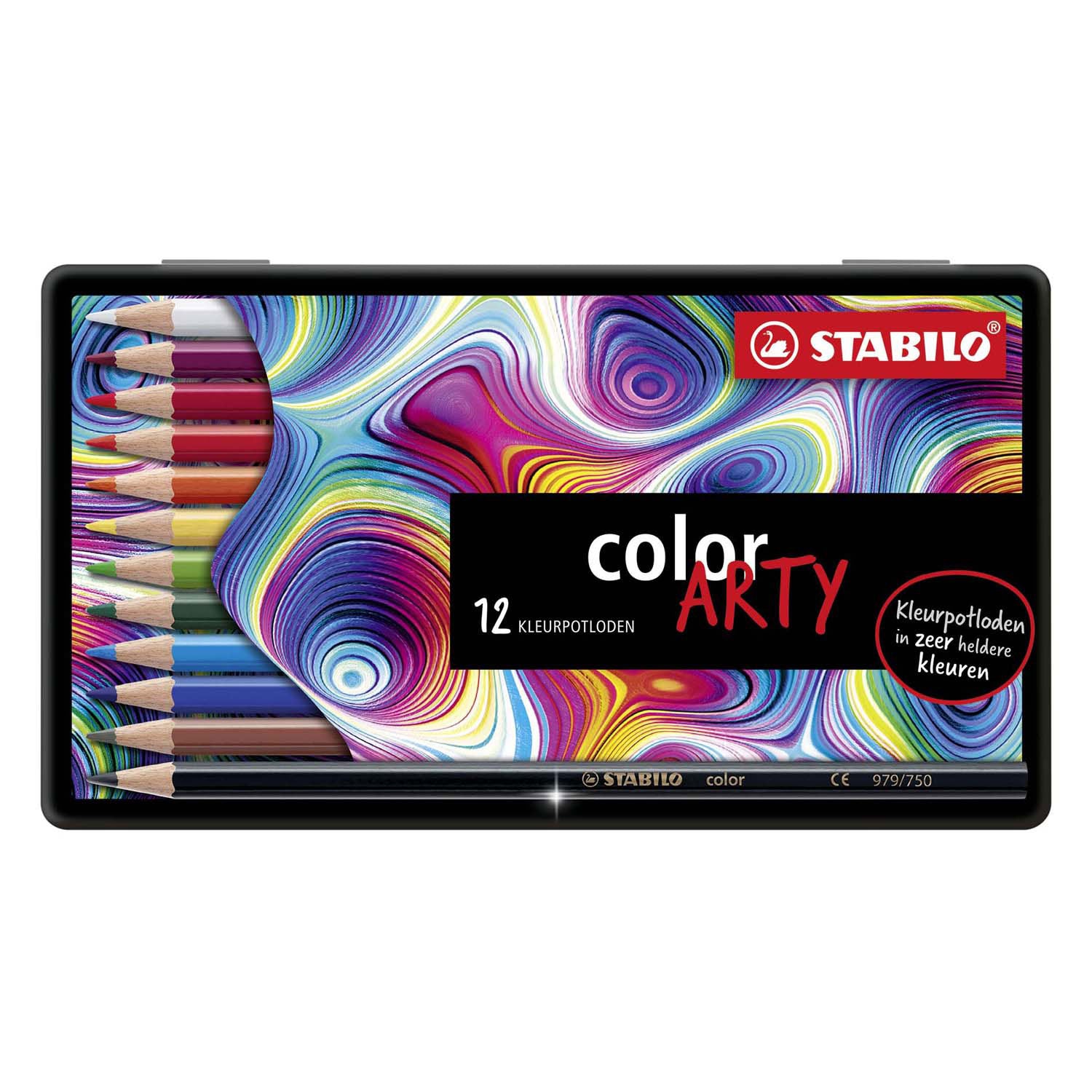 Stabilo Color 12 Buntstifte in der Dose