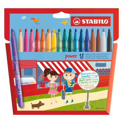 Stabilo Power Filzstifte - 18 Stk.