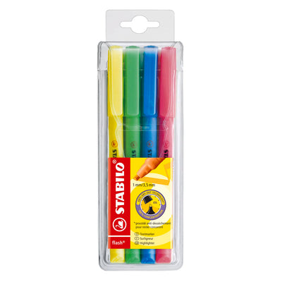 Stabilo Blitz-Textmarker – 4 Stk.