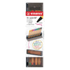 Stabilo point 88 – Premium-Fineliner – Klick-Set – 10 verschiedene Farben