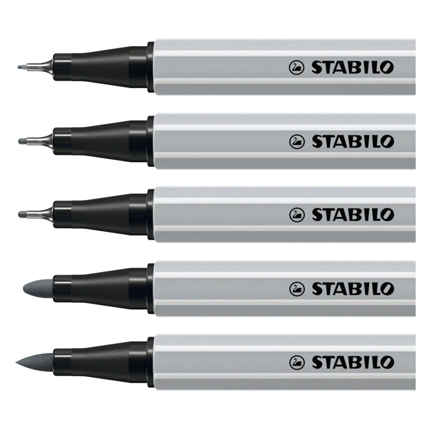 Stabilo Kreativspitzen Arty Pens verschiedene Spitzenstärken - 10 Stk.