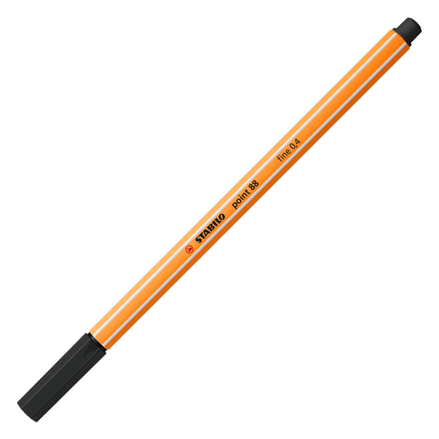 Stabilo point 88 Fineliner schwarz - 3 Stk.