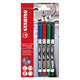 Stabilo write-4-all fein (0,7 mm) Permanentmarker – 4 Stk.