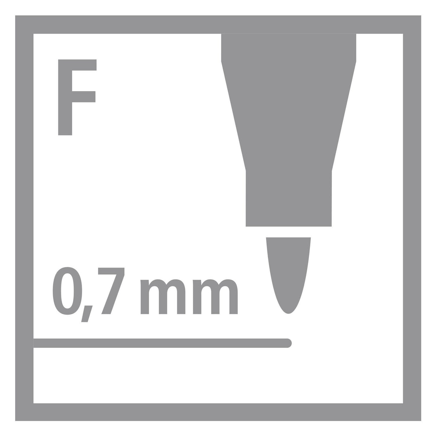 Stabilo write-4-all fein (0,7 mm) Permanentmarker – 4 Stk.