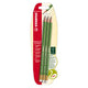 Stabilo Greengraph HB Graphitstifte - 3 Stk. mit Radiergummi