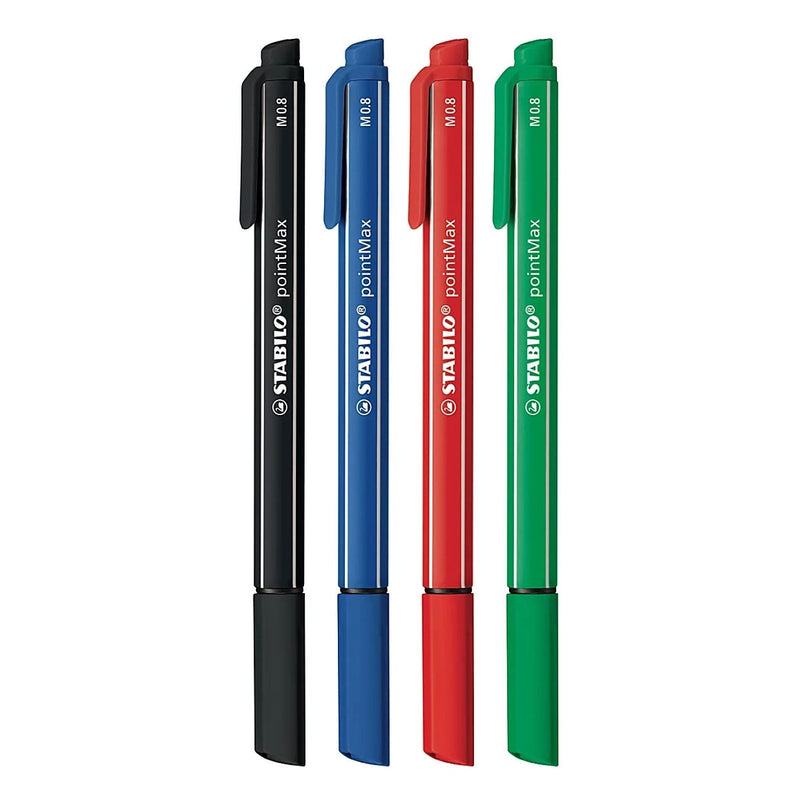 Stabilo pointmax Fineliner - 4 Stk.