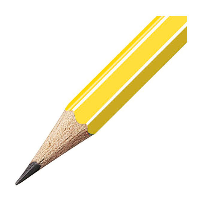 Stabilo Bleistift 160 HB Graphitstifte mit Radierspitze - 4 Stk.
