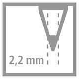 Stabilo Swano Pastell HB Graphitstifte mit Radierspitze – 4 Stk. - afbeelding 2