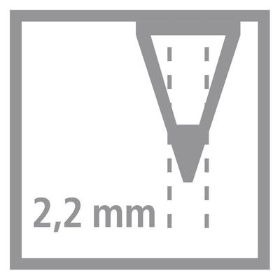 Stabilo Swano Pastell HB Graphitstifte mit Radierspitze – 4 Stk.