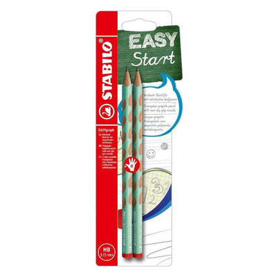 Stabilo easygraph hb Rechtshänder-Graphitstifte grün - 2 Stk.