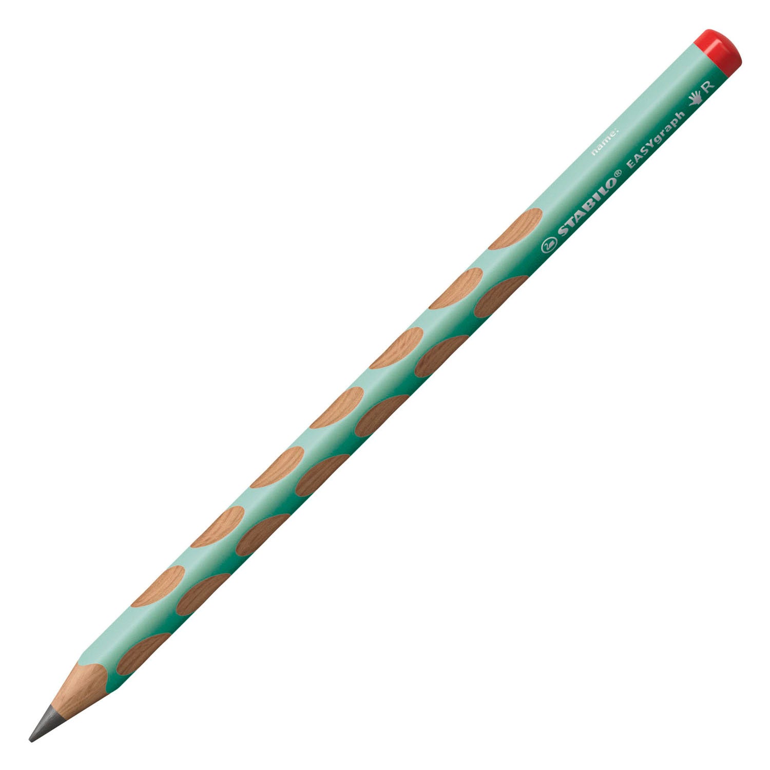 Stabilo Easygraph Pastell HB Rechtshänder-Graphitstifte grün rosa - 2 Stk.