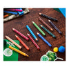 Stabilo Trio dick – dreieckige Buntstifte mit extra dicker Mine – Animal Vibes – Etui mit 12 Farben