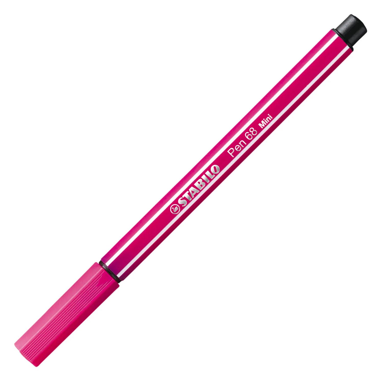 Stabilo Pen 68 Mini – Premium-Filzstift – Animal Vibes – Etui mit 8 Farben + Aufkleber
