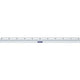 Staedtler Lineal 0,5 m Silber