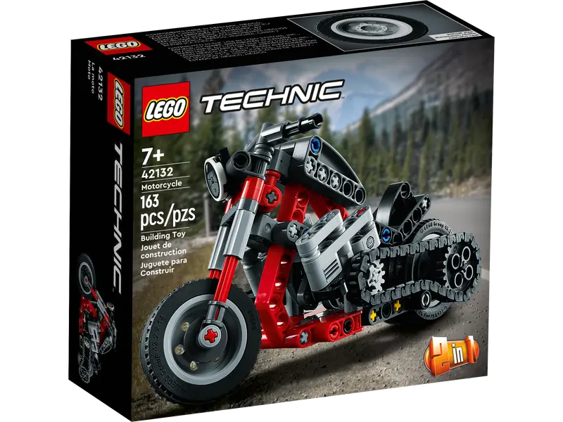 Hoppe Lego Technic 42132 Spielzeugmotor 2in1