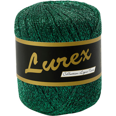 Kreativfirma Lurex Glittergarn grün, 160 m