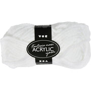 Creativ Company Fantasia Acrylgarn, L: 35 m, Maxi, weiß, 50 g 1 Knäuel - afbeelding 1