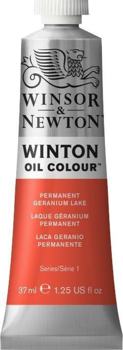 Winsor Newton Winton Ölfarbe 37 ml – 480 permanenter Geraniensee