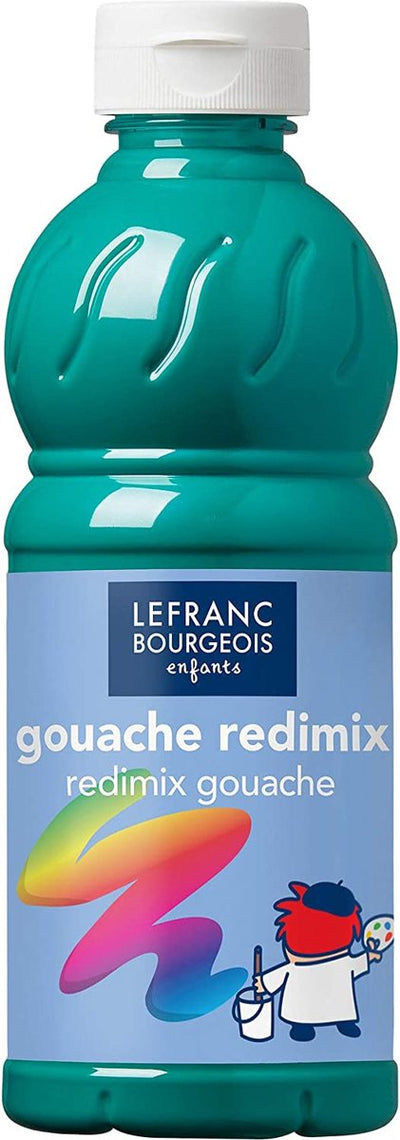 Lefranc Bourgeois L B Gouachefarbe Redimix Smaragdgrün 500 ml