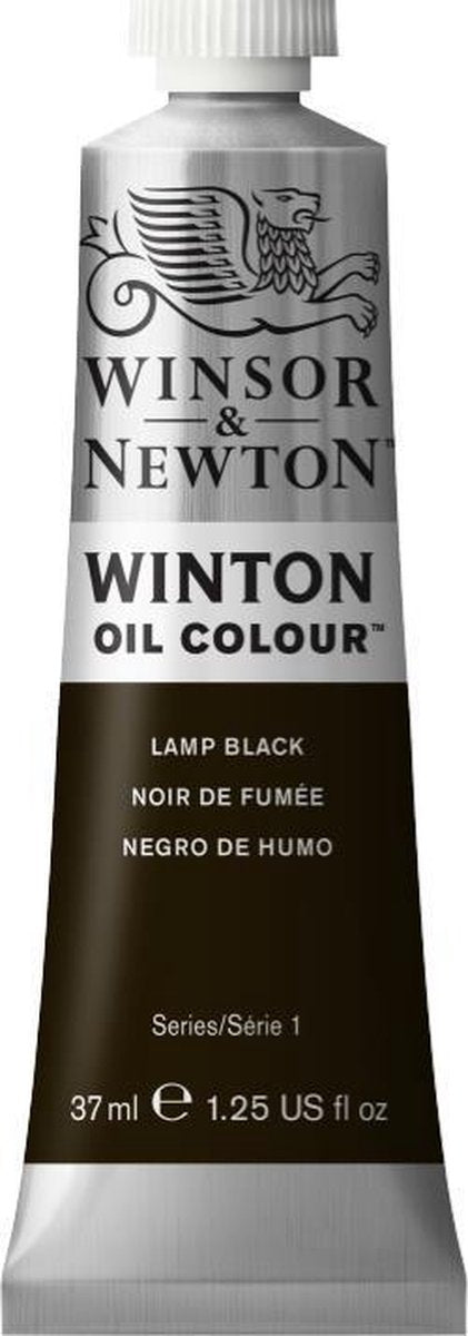 Winsor Newton Winton Ölfarbe 37 ml Elfenbeinschwarz