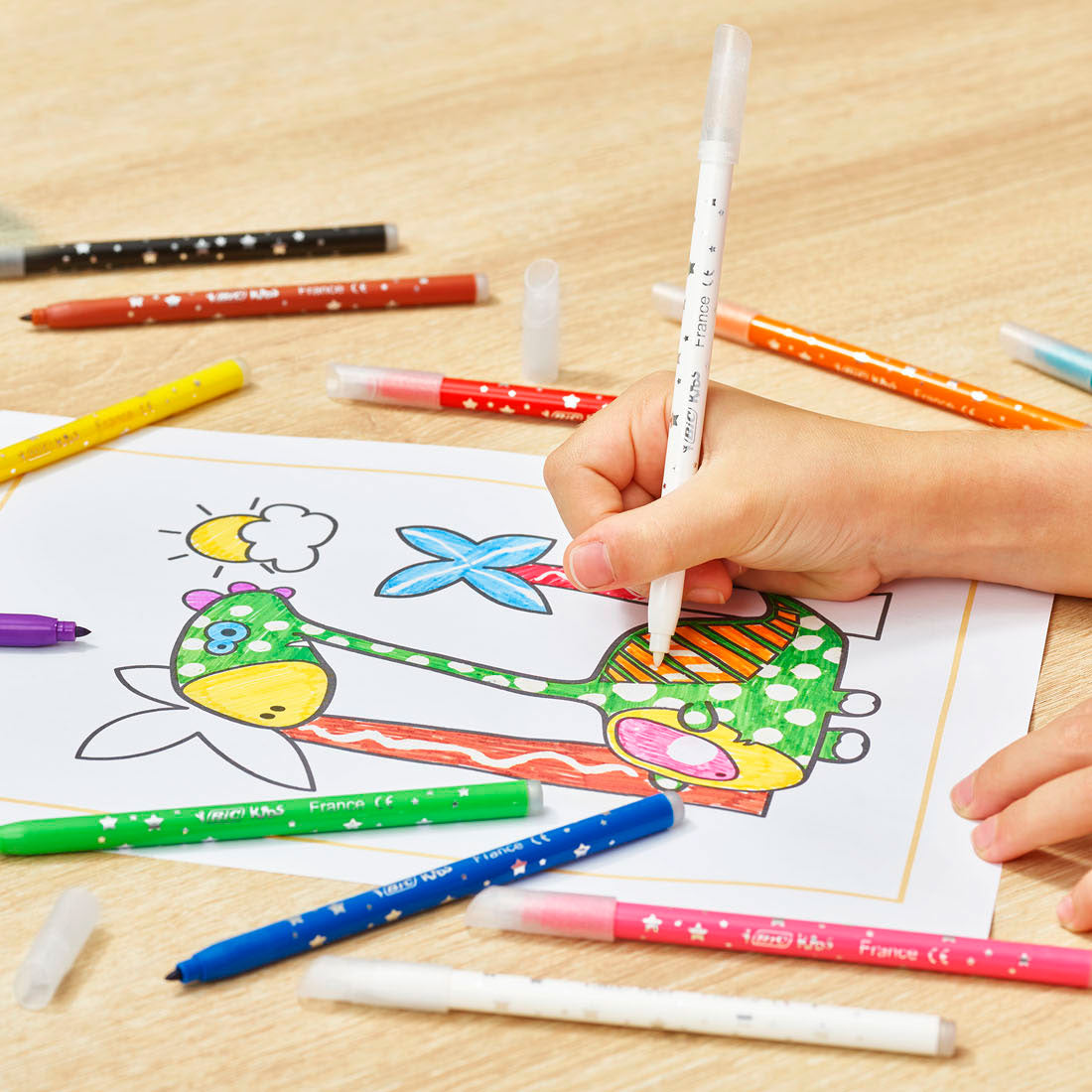 BIC Kids löschen Farben, 10 + 2 kostenlos
