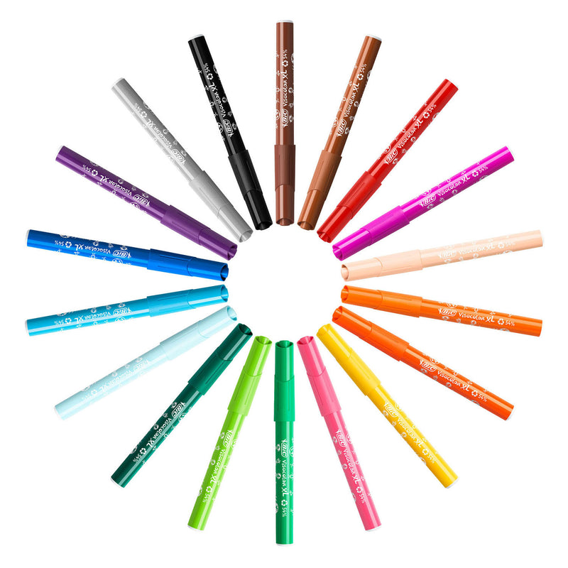 BIC Kids Visacolor XL Red-Bruin
