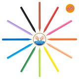 BIC Kids Plastidecor Farbkreide, 18st. - afbeelding 2