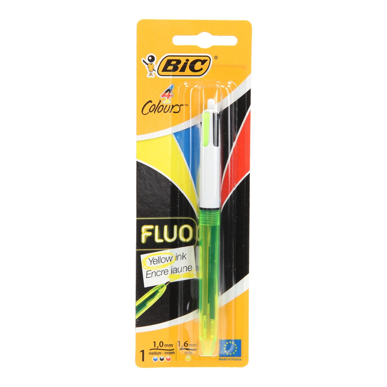 BIC Multi -Color -Stift fluoreszierend