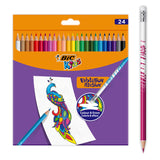 BIC Kids Evolution Ausrüstung farbige Stifte, 24st. - afbeelding 2