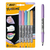 BIC -Intensität Filzstifte Permanent Pastell, 5st. - afbeelding 2