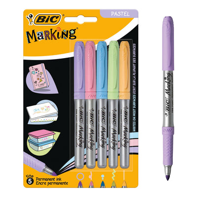 BIC -Intensität Filzstifte Permanent Pastell, 5st.