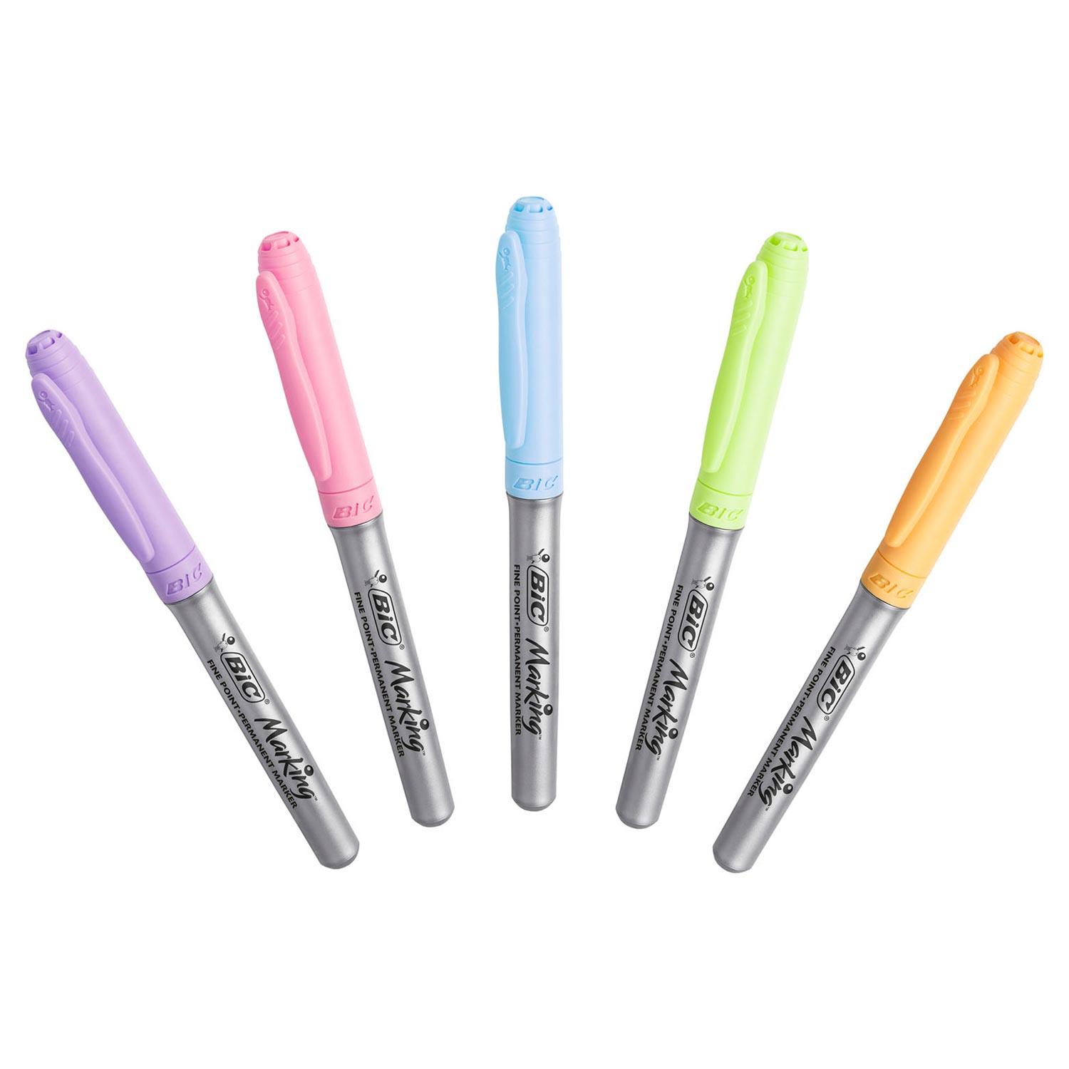 BIC -Intensität Filzstifte Permanent Pastell, 5st.