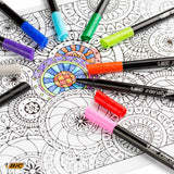 BIC -Intensität Fineliners Pastell, 12st. - afbeelding 2