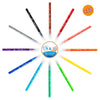 BIC Kids Farbkoffer mit Aufklebern