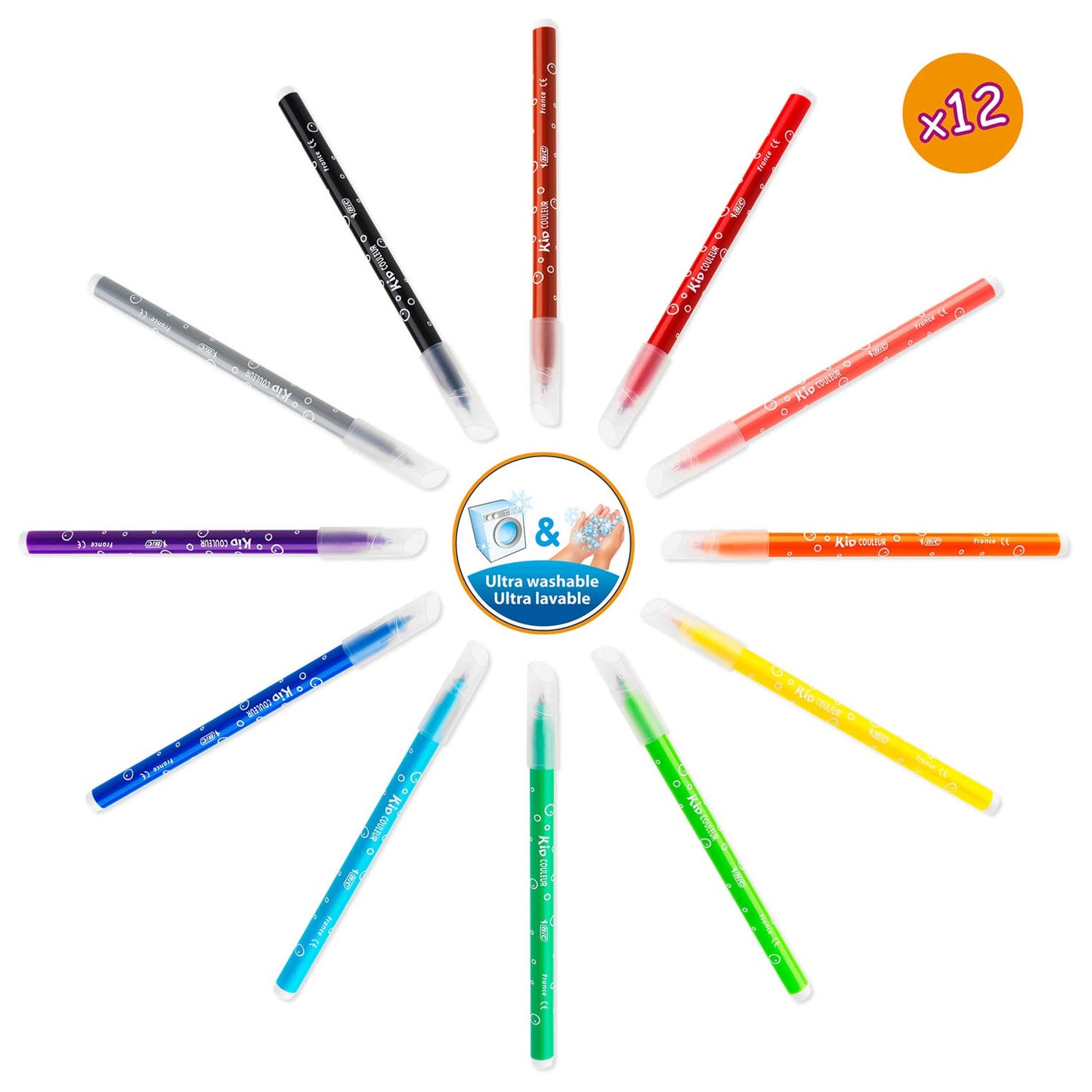 BIC Kids Farbkoffer mit Aufklebern